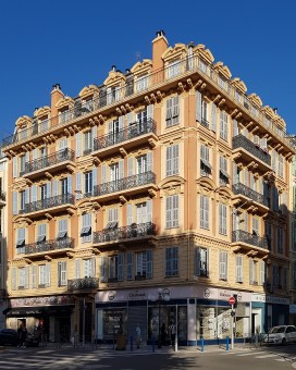 Façade du cabinet à Nice
